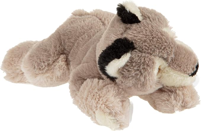 Wild Republic EcoKins Mini Wolf Stuffed Animal 8 inch, Eco Friendly Gifts for Kids, Plush Toy, Handcrafted Using 7 Recycled Plastic Water Bottles
