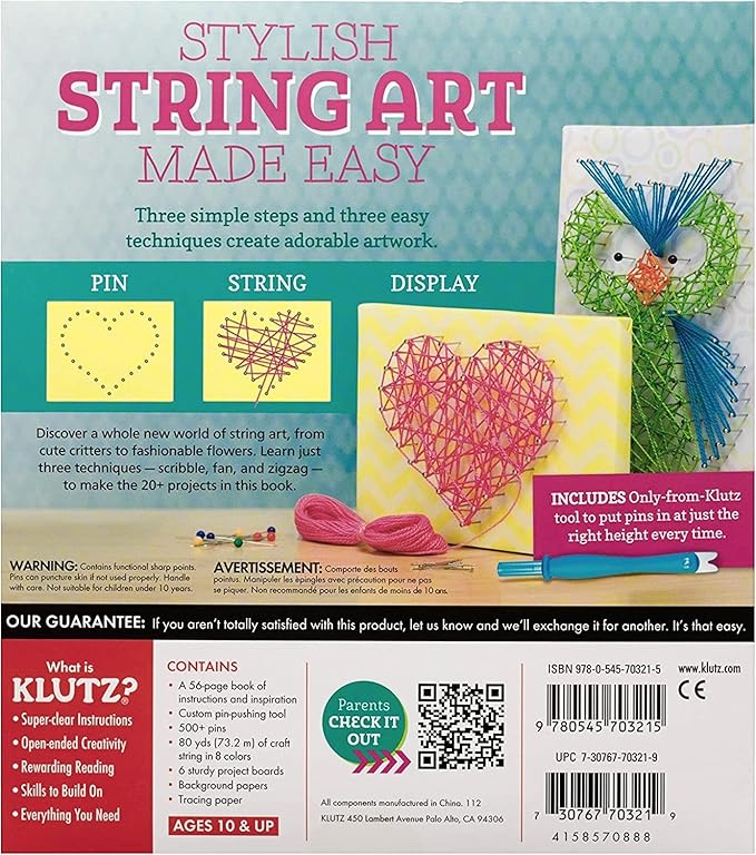 Klutz String Art Book Kit