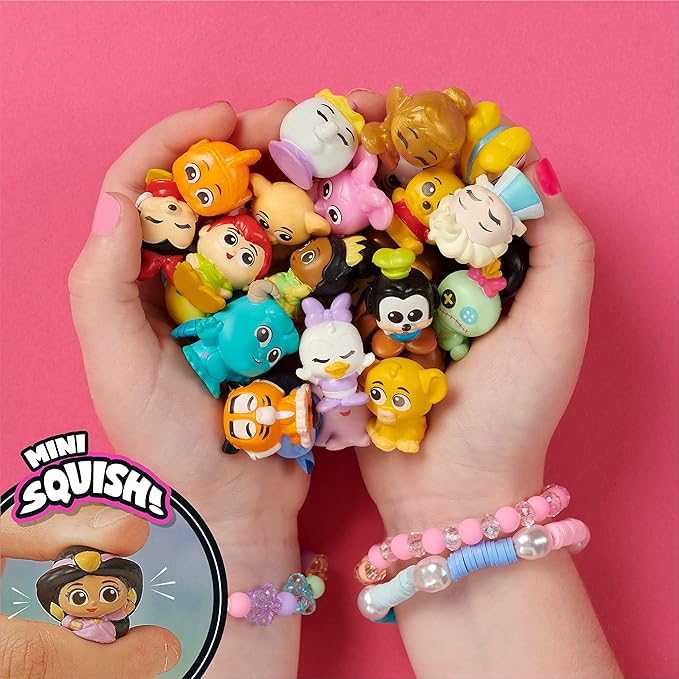 Disney Doorables Squish’Alots Series 1, Collectible Blind Bag Figures in Capsule, Kids Toys for Ages 5 Up by Just Play