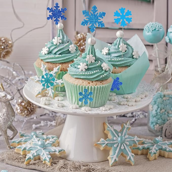 Winlyn 525 Pack Holiday Kids Crafts Winter Christmas Snowflake Crafts Foam Stickers Set Self-Adhesive Glitter Snowflake Stickers Arts and Crafts for Kids Party Favors Classroom Activities Art Projects