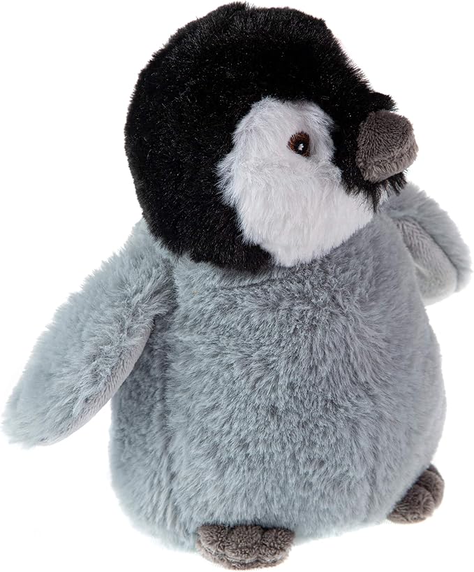Wild Republic EcoKins Mini Penguin Chick Stuffed Animal 8 inch, Eco Friendly Gifts for Kids, Plush Toy, Handcrafted Using 7 Recycled Plastic Water Bottles (24806)