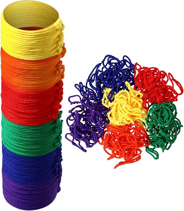 WILLBOND 216 Neon Friendship Bracelets Bulk for Kids Birthday Classroom Student Gift Adjustable Paracord Bracelets Rope Woven Neon Colors Valentine Day Gift Girls Boy Party Favors