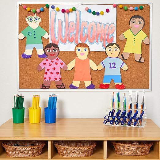 Colorations Multicultural Big People Shapes Set of 24, Multicultural Glossy Card, Skin Color Paper, Kids Around The World, Cardboard People, People Shapes, Multicultural, Diversity