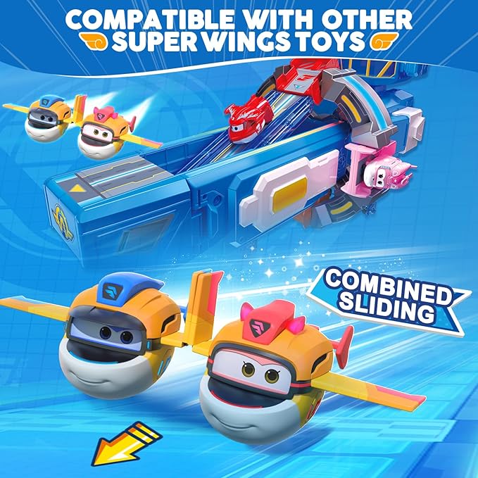 Super Wings Transformer Toys, 2 in Taki Robot Transformer Action Figures, 2-in-1 Mode Robot Transformer Toys for Boys Girls 4-6 6-8, Fun Plane Toys for Boys Toddlers Kids Age 3 4 5 6 7 8