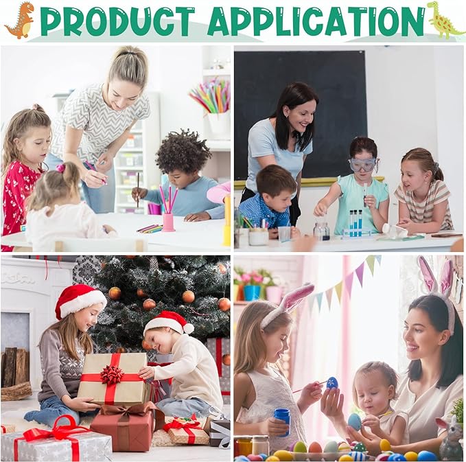 Dinosaur Eggs Excavation Dig Kit - 12 Unique Eggs Dinosaur Toy, Easter Eggs Science STEM Gifts for Boys Girls Dinosaur Egg Toys for Age 6-8 8-12 Year Old