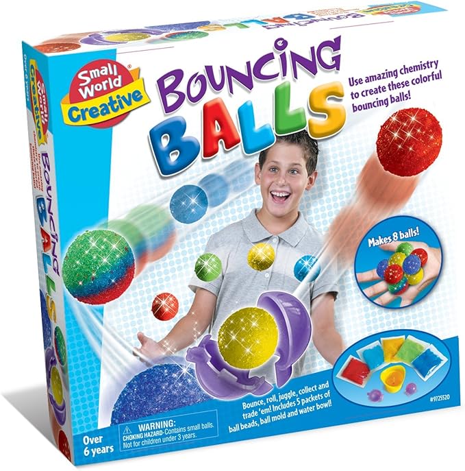 Small World Toys Creative - Bouncing Balls Craft Kit