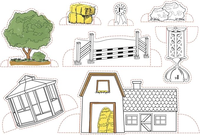 Breyer Stablemates Horse Crazy Colorful Breeds Craft Activity Paint Set