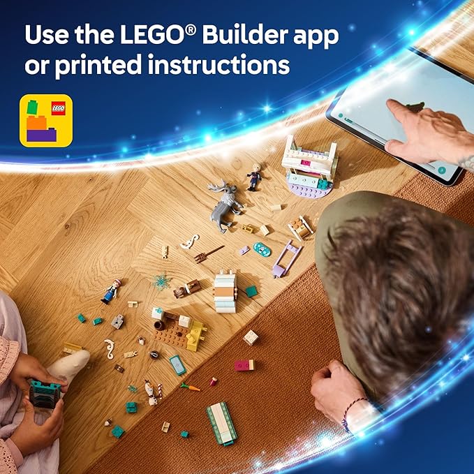 LEGO Disney Frozen Anna's Sleigh Adventure Building Toy Set - Frozen Toy for Toddlers with 2 Disney Princess Minidolls - Learning and Educational Set for Girls & Boys, Ages 4+ - 43256