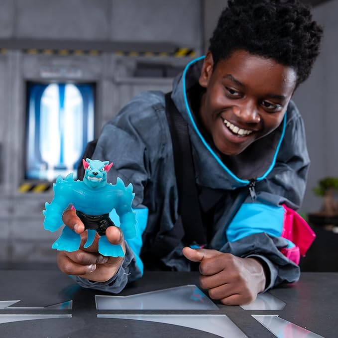 MrBeast Lab Stretchy Hypercharged Panther by Heroes of Goo JIT Zu Goo, Squeeze, Squish and Stretch MrBeast's Panther Up to 3 Times Its Size