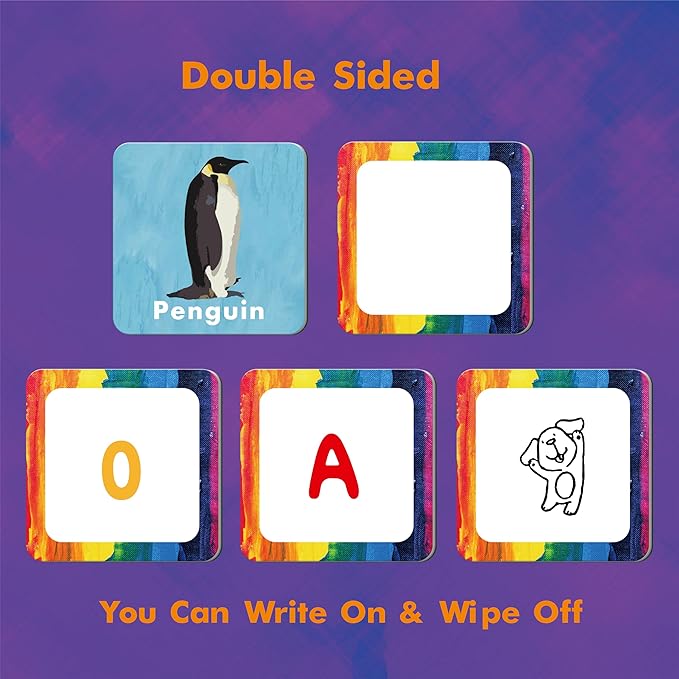 Hebayy 108 PCS Memory Matching Game, 72 Animal Cards & 36 Shadow Cards Matching Cards 36 Pairs Real Animal for Toddlers, Preschool, Kids 4 5 6 Years Old (2” x 2”)