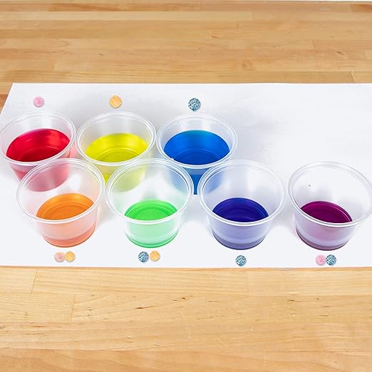 Steve Spangler Science - WTIN-100 Color Fizzers, 100 Tablets – Assorted Colors (Red, Yellow & Blue) – Colorful Science Experiment Kit for Kids, Won’t Stain Hands or Surfaces, Exciting STEM Activity