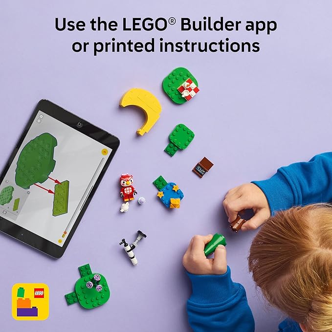 LEGO Animal Crossing Stargazing with Celeste Building Toy - Animal Crossing Toy Figure and Playset for Kids, Girls & Boys, Ages 6+ - Pretend Play Gift Idea for Birthdays - 77053