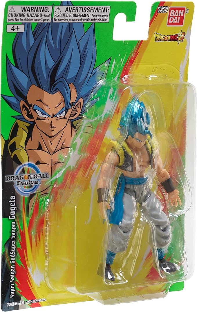 Bandai America - Dragon Ball Evolve 5 Action Figure Super Saiyan Blue Gogeta
