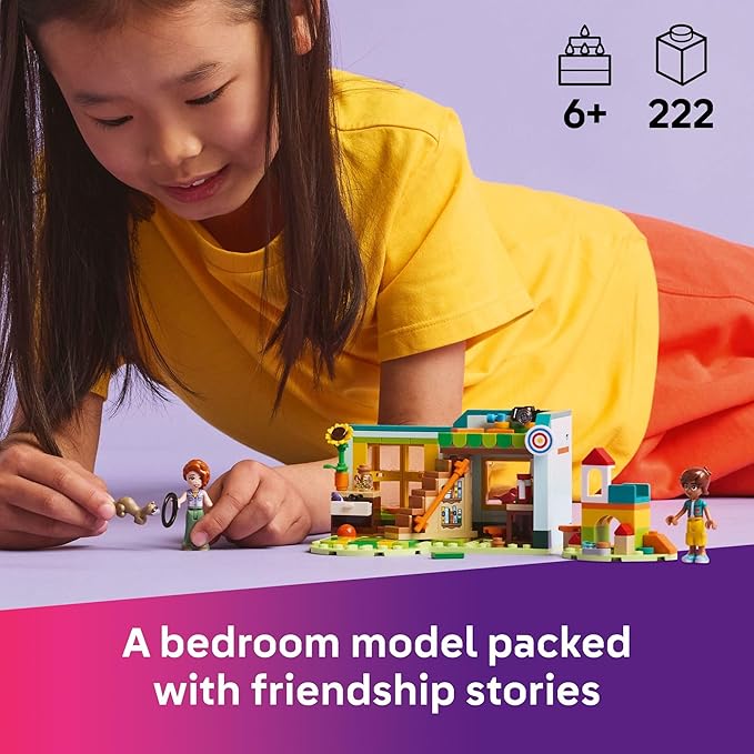 LEGO Friends Autumn’s Room Building Toy - Pretend Play Set for Kids, Girls and Boys, Ages 6+ - with 2 Minidolls, Bandit The Ferret, and Bird Figure - Gift Idea for Birthdays - 42646
