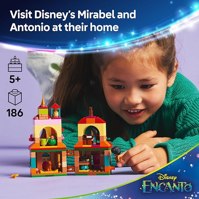 LEGO Disney Encanto Mini House Building Toy Set - Encanto Dollhouse for Girls and Boys, Ages 5+ - Kids Toy for Disney Fans - Gift Idea for Birthdays & Holidays - 43261
