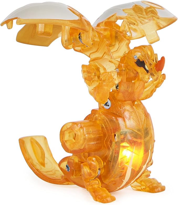 Bakugan Legends Collection Pack, 4-Pack Featuring Centipod, Surturan Geogan, Dragonoid Nova, Trox Ultra, and 6 BakuCores, Kids Toys for Ages 6 and Up