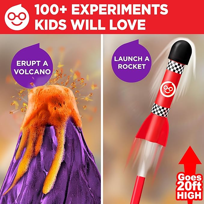 Doctor Jupiter My First Amazing Science Kit for Kids Ages 4+ | Birthday Gift Ideas for 4-5-6-7-8-9-10-11-12 Year Old Boys & Girls | STEM Learning & Educational Toys |Advanced Science Experiment Series