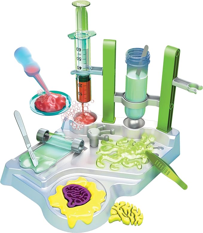 Thames & Kosmos Ooze Labs: Alien Slime Lab Science Experiment Kit & Lab Setup, 10 Experiments with Slime | A Parents' Choice Recommended Award Winner