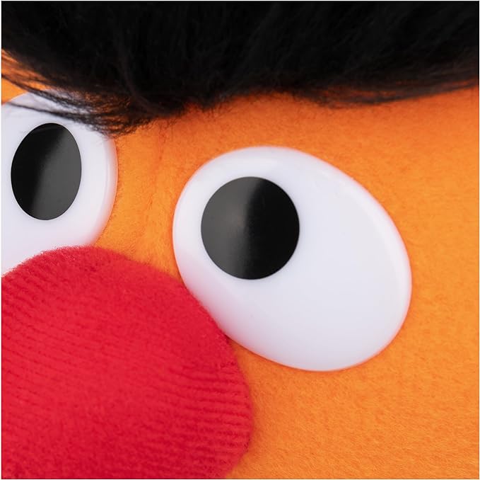 GUND Sesame Street Official Ernie Muppet Plush, Premium Plush Toy for Ages 1 & Up, Orange, 13.5”