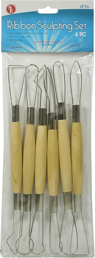 SE 6-Piece Ribbon Sculpting Set - 4PT6