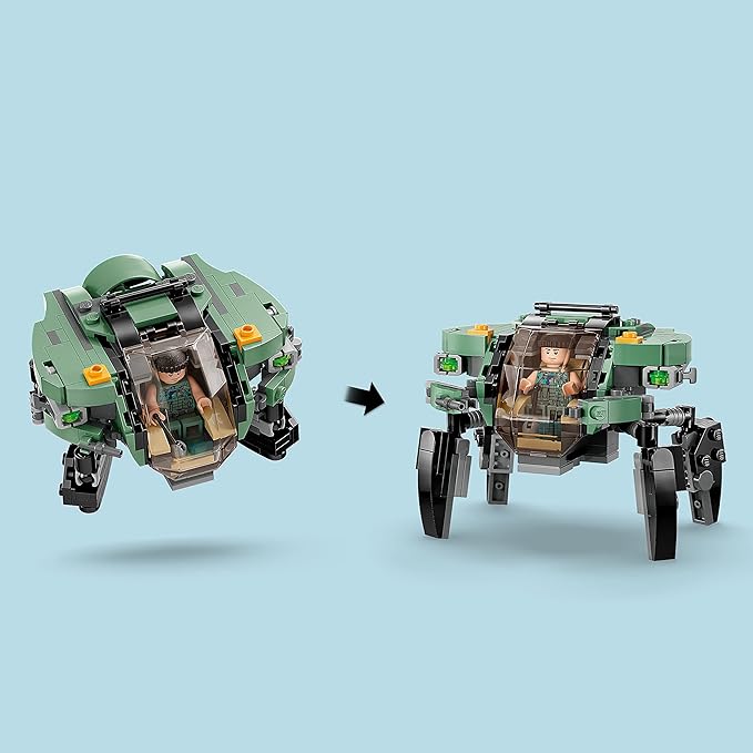 LEGO Avatar: The Way of Water Payakan The Tulkun & Crabsuit 75579, Building Toy Set, Movie Underwater Ocean with Whale-Like Sea Animal Creature Figure