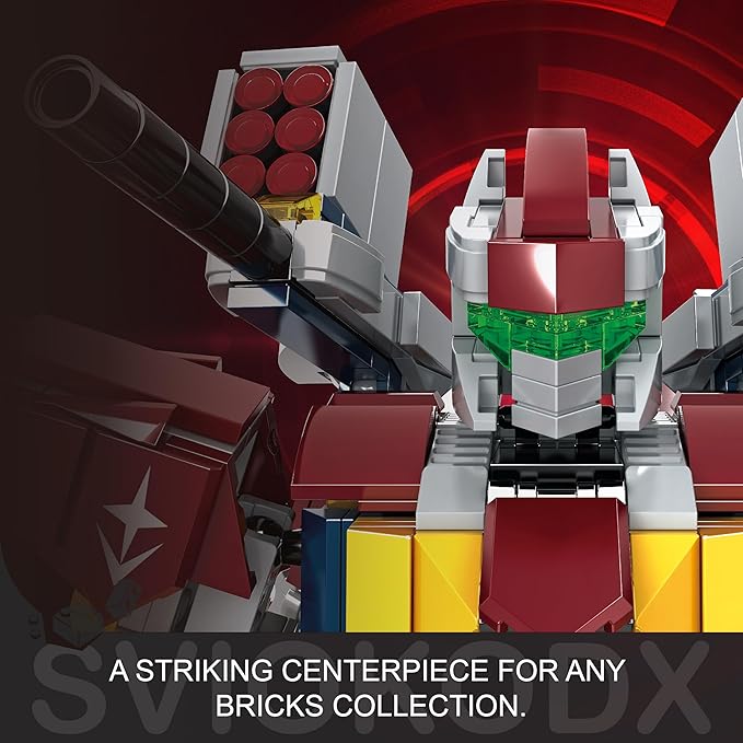SVIOKODX Mecha Building Block Sets,Bladed Attacker Robot Model Kits for Adults,Cool Bricks Mech,Collectible Kits for Kids Boys 8+ (1099 PCS)