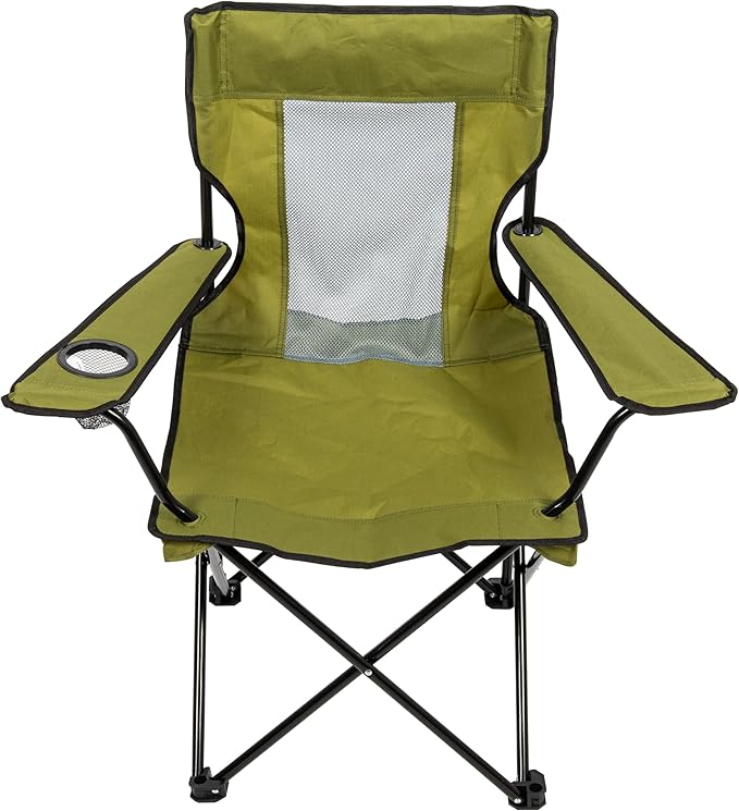 CAMP & GO Portable Max Quad Camping Cup Holders and Carrying Bag Chair