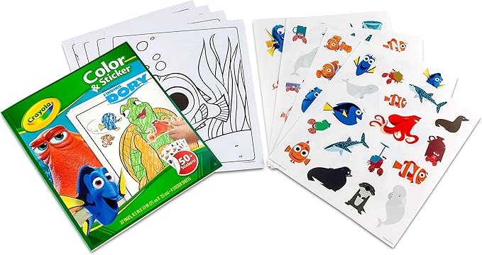 Crayola Finding Dory Color & Sticker Book