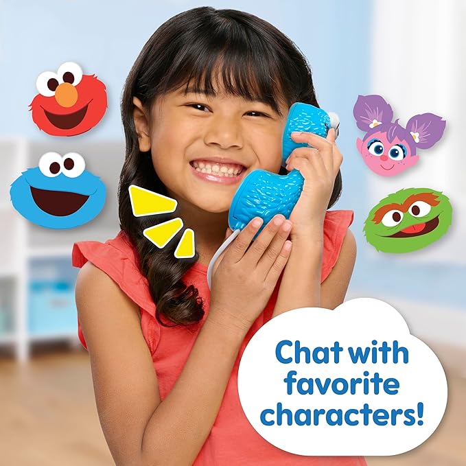 Sesame Street Elmo’s Sing & Learn 17.5 Inch Playphone, Learning and Education, Kids Toys for Ages 2 Up by Just Play