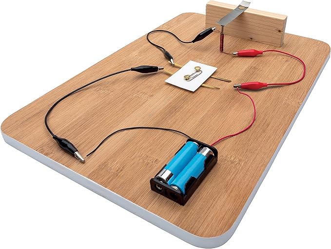 Incredible Electricity (us ed) - Book & Science Kit - STEM, Create Electrical Circuits, Conduct Over 45 Experiments, Includes 53-Pieces, 64-Page Book, Learning & Education, Medium
