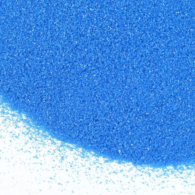 Shiny Stone Colorful Sand,Rainbow Sand,Art Sand,Colored Sand,Craft Sand,Decorative Wedding Vibrant Sand, 250g/0.55lbs/8.81oz for Kids Creativity Wedding Succulent Terrarium Vase (Peacock Blue)