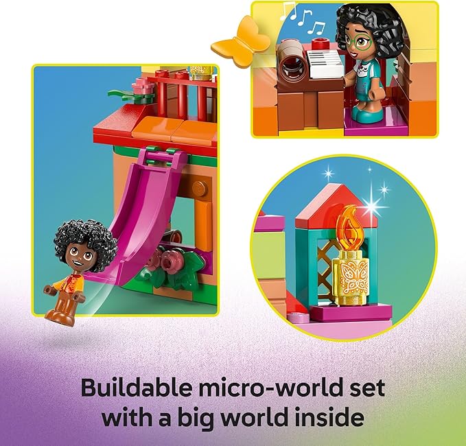 LEGO Disney Encanto Mini House Building Toy Set - Encanto Dollhouse for Girls and Boys, Ages 5+ - Kids Toy for Disney Fans - Gift Idea for Birthdays & Holidays - 43261