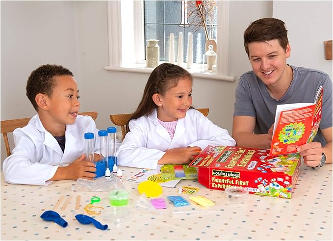 Galt Toys, Horrible Science - Frightful First Experiments, Fun Science Kit for Kids, 18 Fun Experiments, Ages 6 Years Plus
