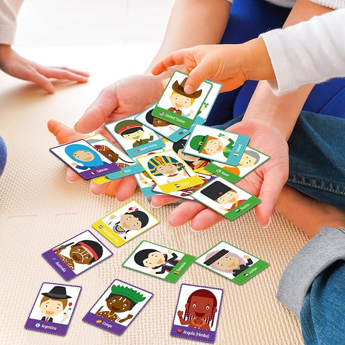 gisgfim 50 Pairs Memory Matching Game Never Forget a Face Concentration Memory Matching Games