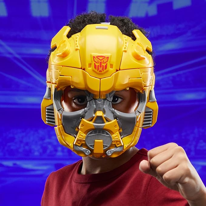 Transformers One 2 in 1 Bumblebee B-127 9.8 Inch Robot Action Figure, Converts to Mask, Interactive Toys for Boys and Girls Ages 6 and Up