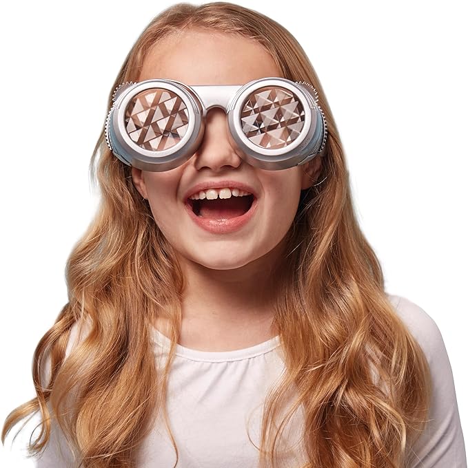 Brainstorm: See The World Through Others' Eyes - Optical Science Kit, 22 Mix & Match Lenses, Educational Leaflet, STEM Learning, Multi-Lingual, Kid 6+