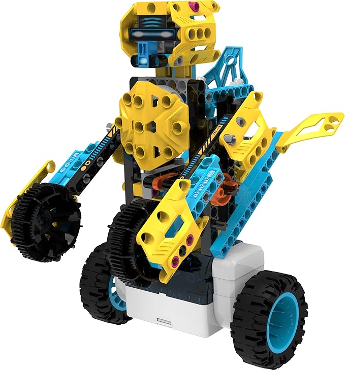 Thames & Kosmos Robotics: Smart Machines – HoverBots w/ BalanceTech STEM Experiment Kit | Build 8 Self-Balancing Robots | Color Manual & 3D Digital Assembly Instructions | Requires Tablet, Smartphone