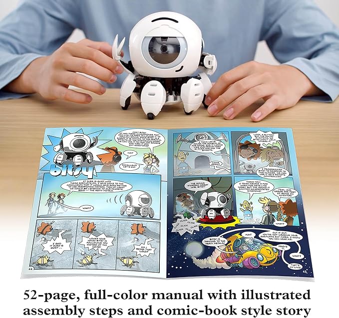 Thames & Kosmos Hero: Sound-Sensing Robot STEM Kit, Toy of the Year Finalist, Build a Robot that Reacts to Sounds, Explore Engineering, Sound Technology, Spatial Hearing, Screen-Free, Educational Play