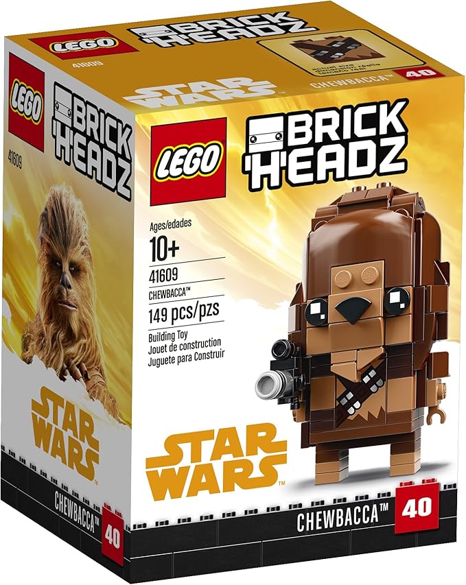 LEGO BrickHeadz Chewbacca 41609 Building Kit (149 Piece)