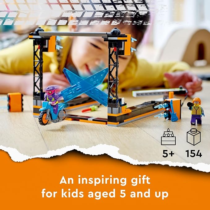 LEGO City Stuntz The Blade Stunt Challenge 60340 Building Toy Set for Boys, Girls, and Kids Ages 5+ (154 Pieces)