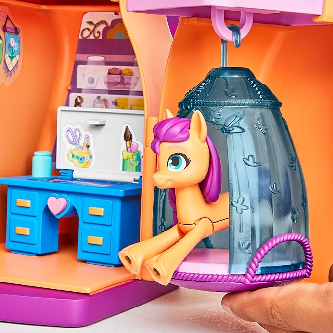 My Little Pony Toys, Sunny's Playset Reveal, 25-Inch-Tall Transforming Doll Playsets and Interactive Toys for 5 Year Old Girls & Boys (Amazon Exclusive)