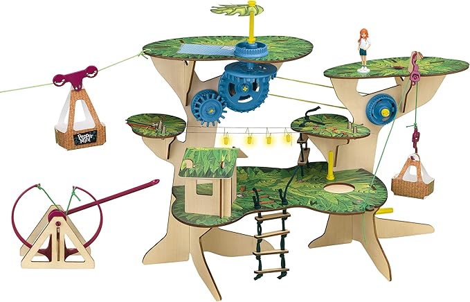 Thames & Kosmos 626020 Pepper Mint in The Great Treehouse Engineering Adventure Science Experiment Kit, Blue