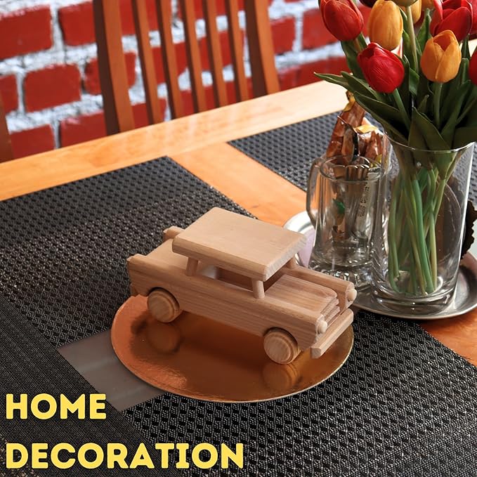 Wooden Car Trabant - DIY Wooden Cars - Toy Car for Kids & Adults - Handmade Wooden Toys - Preschool Learning Activities - Toddler Car - Educational Toys - Solid Wood