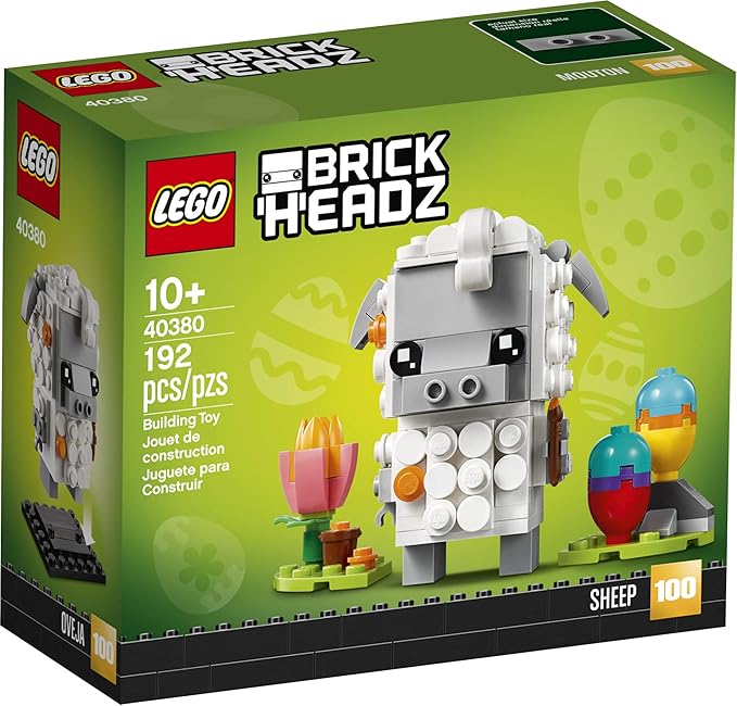 LEGO BrickHeadz Easter Sheep 40380 Building Kit, New 2021 (192 Pieces)