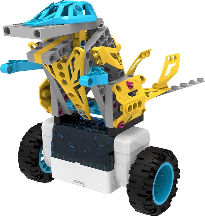 Thames & Kosmos Robotics: Smart Machines – HoverBots w/ BalanceTech STEM Experiment Kit | Build 8 Self-Balancing Robots | Color Manual & 3D Digital Assembly Instructions | Requires Tablet, Smartphone