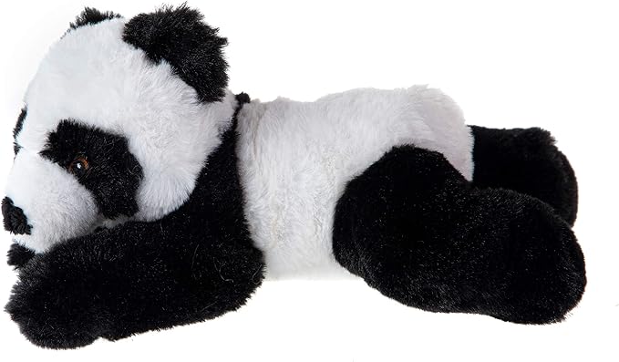 Wild Republic EcoKins Mini Panda Stuffed Animal 8 inch, Eco Friendly Gifts for Kids, Plush Toy, Handcrafted Using 7 Recycled Plastic Water Bottles (24796)