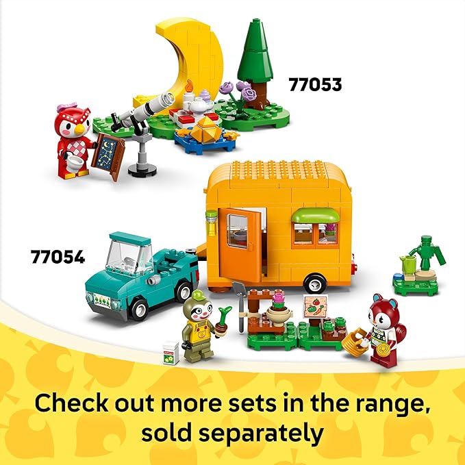 LEGO Animal Crossing Able Sisters Clothing Shop Building Toy - Animal Crossing Toy Figures and Playset for Kids, Girls and Boys, Ages 6+ - Pretend Play Gift Idea for Birthdays - 77055