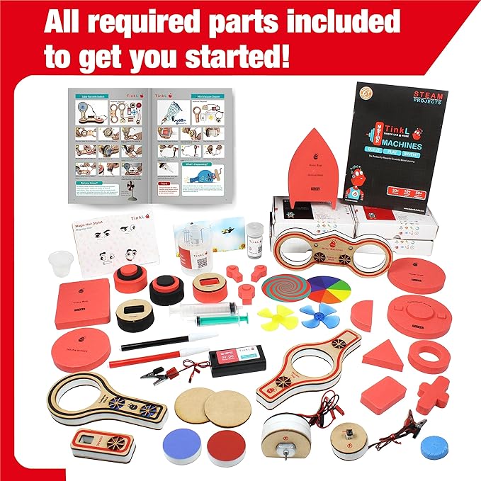 Butterfly Edufields 20in1 STEM Toys for Boys & Girls Age 8-12 | STEM Kits for Kids Age 8-12| Science Kits 8-10 | Motor Machines Project Kit | Robotics & Engineering Toys| Gift for 6 7 8 9 10 Year Old
