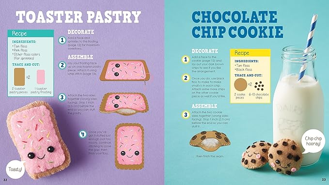 Klutz Sew Mini Treats Craft Kit, 8" Length x 1.5" Width x 9" Height