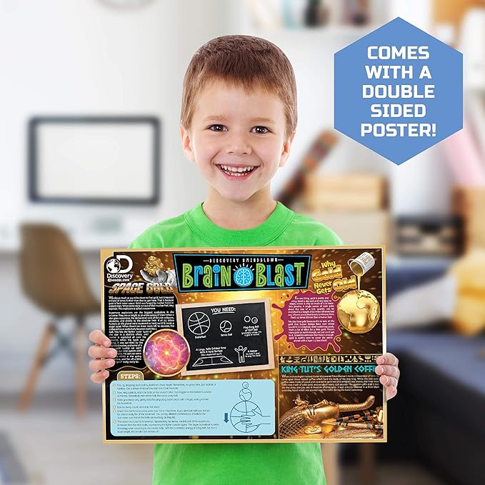 Discovery #MINDBLOWN Mini Unearthed Gemstones Dig Set, 2 Pack Excavation Kit w/Chisel, App & Poster, Interactive Archaeology Geology Experiment, Fun & Educational Science STEM Toy for Kids 6+